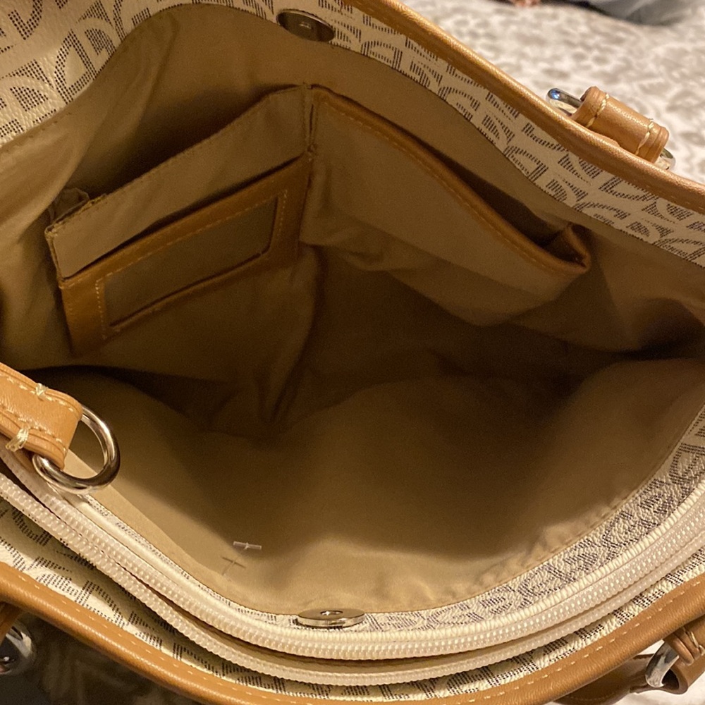 Giani Bernini Block Signature Tote, Color Ivory/S… - image 5